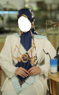 روسری ابریشم کجراه توییل