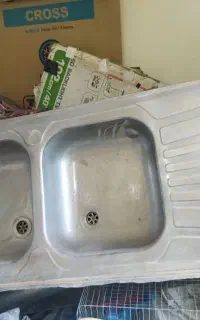 دو عدد سینک ظرفشویی