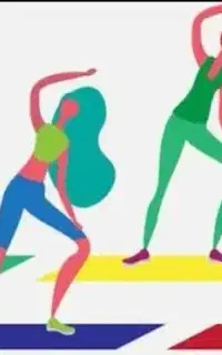 کلاس ورزشی ایروبیک نوجوانان