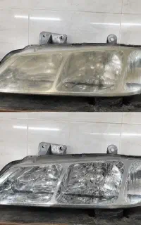 شفاف سازی چراغ خودرو