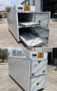 دستگاه mortuary cooler استیل مدل سردخانه جسد