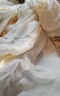 پرده حریر15متر و15متر گیپور