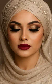 میکاپ پایه برای افرادی که نوبت آتلیه دارند