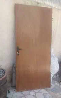درب چوبی