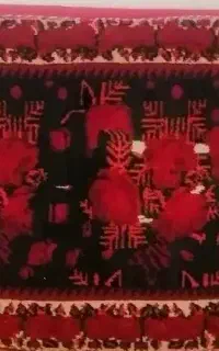 پشتی قالی دست باف
