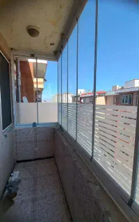 بالکن شیشه ای جمع شو با شرایط ویژه اقساطی