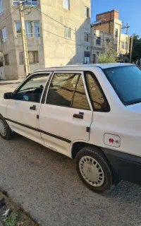 پراید ۸۲سفید سلامت مرتب