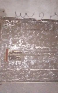 درب حیاط ماشین رو