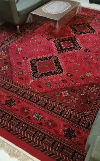 فرش ۶ متری طرح بلوچ در حد نو
