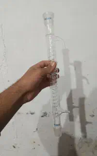 مبرد فنری پیرکس 40 سانتی دوسر  روداژ دار