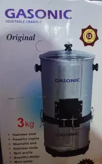 سبزی خورد کن گاسونیک ظرفیت ۳ کیلوگرم بدنه استیل
