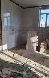 کاشیکاری، موزاییک، پله، نصب اسلب و بین کابینتی