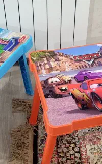 ۲عدد میز تحریر بچگانه محکم تاشو