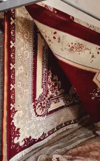 فرش ها۱۲متری جفت وتک قرمز مشهدتمام نخ