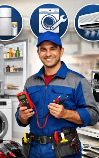تعمیر کولر لباسشویی و ظرفشویی و یخچال در منزل شما