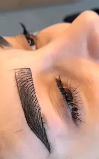 میکرو ابرو با طراحی هوشمندچهره قبل اجرا