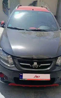 کوییک r مشکی قرمز 1400 خانگی بسیار کم کار