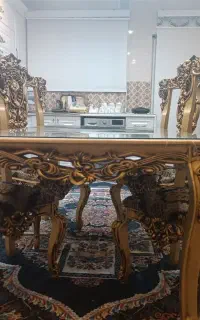 میز نهار خوری چوب راش