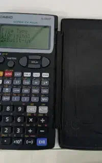 ماشین حساب مهندسی casio