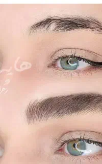 میکروبلیدینگ ابرو طبیعی  شیدینگ لب