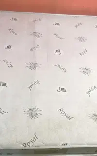 تشک دونفره رویال به همراه کفی زیر تختی چوبی