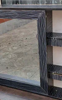آینه ریلی، میز تلویزیون، موکت