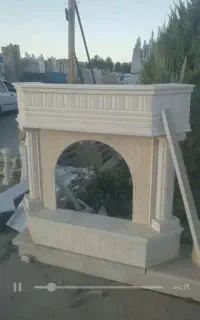 فروش یک عدد شومینه سنگی