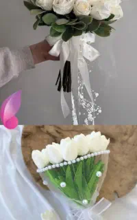 دسته گل عروس