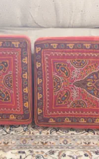 ست پشتی سنتی ایرانی پته دوزی اصل کرمان