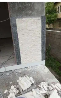 کارای بنایی انجام داده میشود