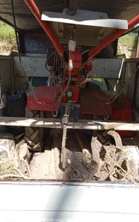 شخم زنی با تیلر ده اسب