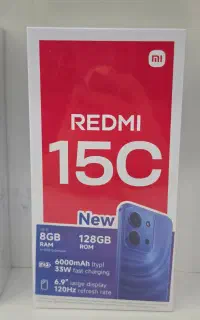 گوشی REDMI 15C 256/8 اقساط 12 ماهه
