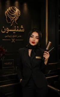 شنیون در منزل