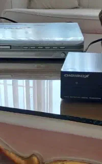 دستگاه DvD . و یک دستگاه گیرنده دیجیتال  داخلی