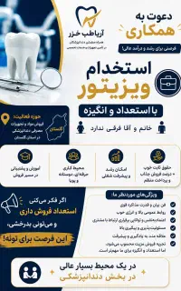 استخدام ویزیتور