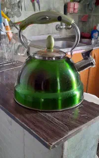 کتری استیل رنگی جنس