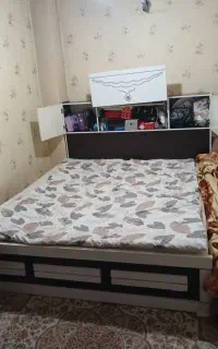 تخت دونفره کمد دار