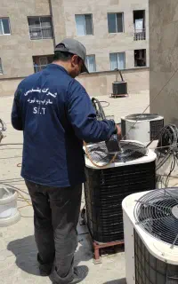 نصب سرویس کولر گازی داکت اسپیلت برقکار تعمیر کولر