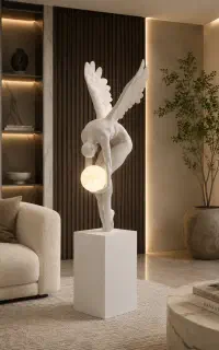 آباژور مجسمه مدل Angel