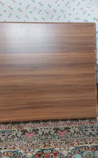 میز ناهار خوری همراه با پایه چوبه راش