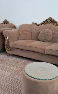 فروش مبل ۱۲ نفره با میز وسط و ۴ گل میز