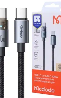 کابل دو سر تایپ سی 100 وات مک دودو CA-558