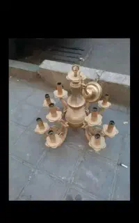 فروش و خرید انواع لوستر آب کاری طلا