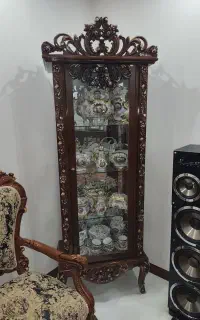 بوف ویترین چوبی مشابه نو ۴ ماه خریداری شده