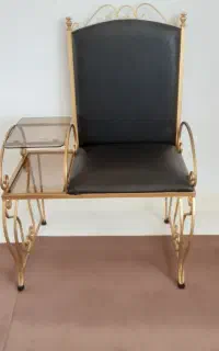 میز تلفنی فلزی فرفوژه