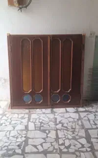 پنجره چوبی طرح سنتی