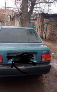 پراید ۸۷سالم شاسی پلم