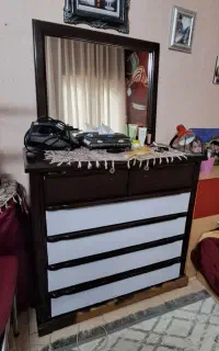 آیینه دراور چوب