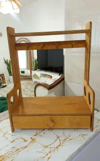 کافی بار دکور روی کابینت سایز بزرگ
