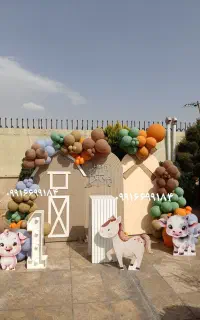 بادکنک آرایی پاکدشت گل ارایی بله برون افتتاحیه